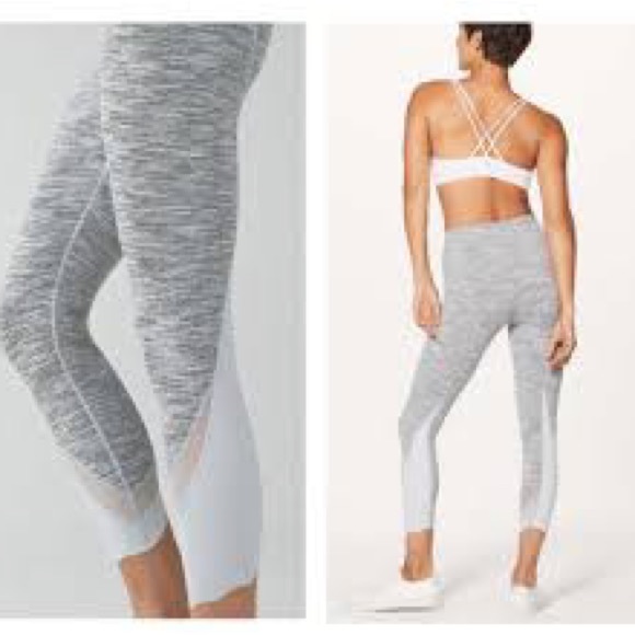 Lululemon Wunder Under Crop Scallop SE* Special Edition - Picture 1 of 11